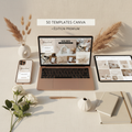 Pack 50 Templates Canva Réseaux Sociaux – Un feed pro en 2 minutes